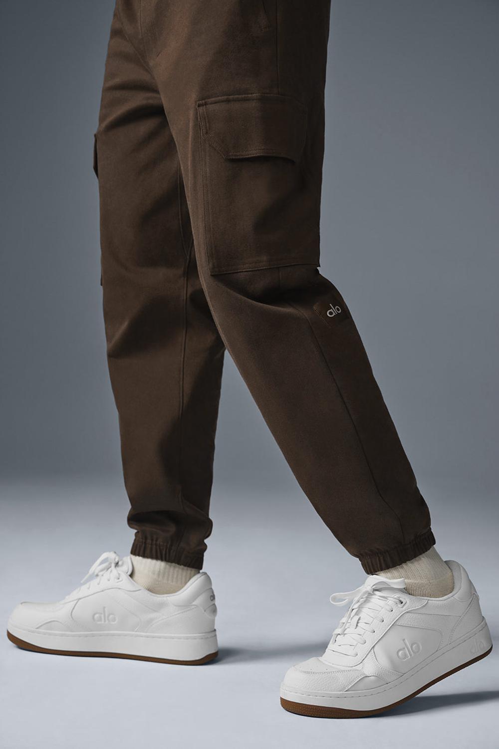 Espresso Alo Yoga Edition Sueded Men Jogger | KSA  CLA231509