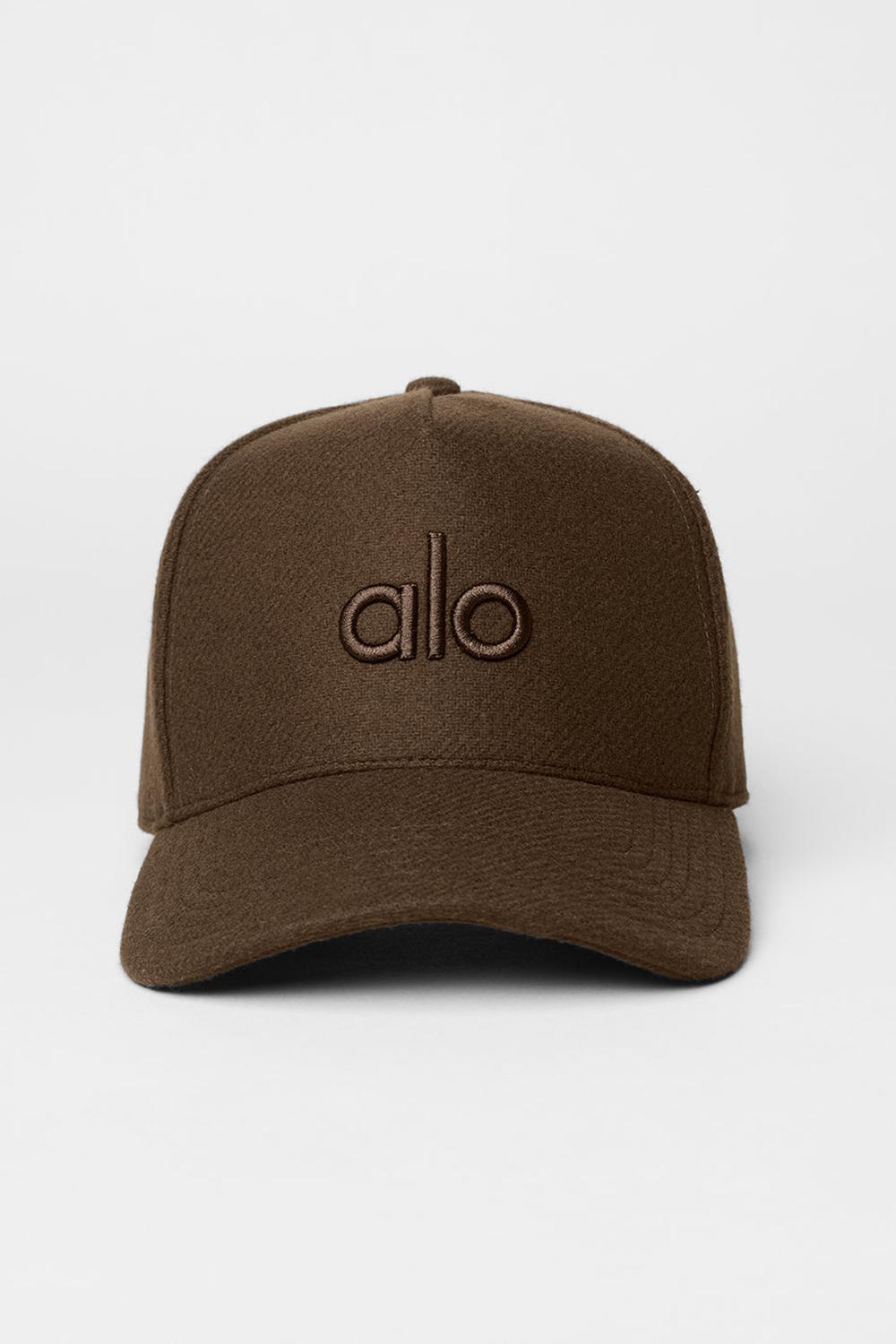 Espresso Alo Yoga Wool District Women Trucker Hat | KSA  CML796521