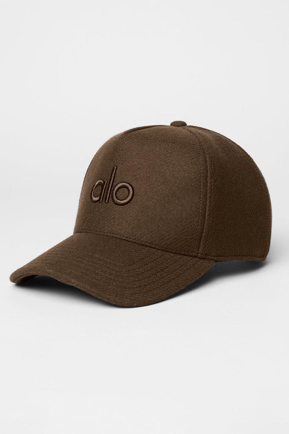 Espresso Alo Yoga Wool District Women Trucker Hat | KSA  CML796521