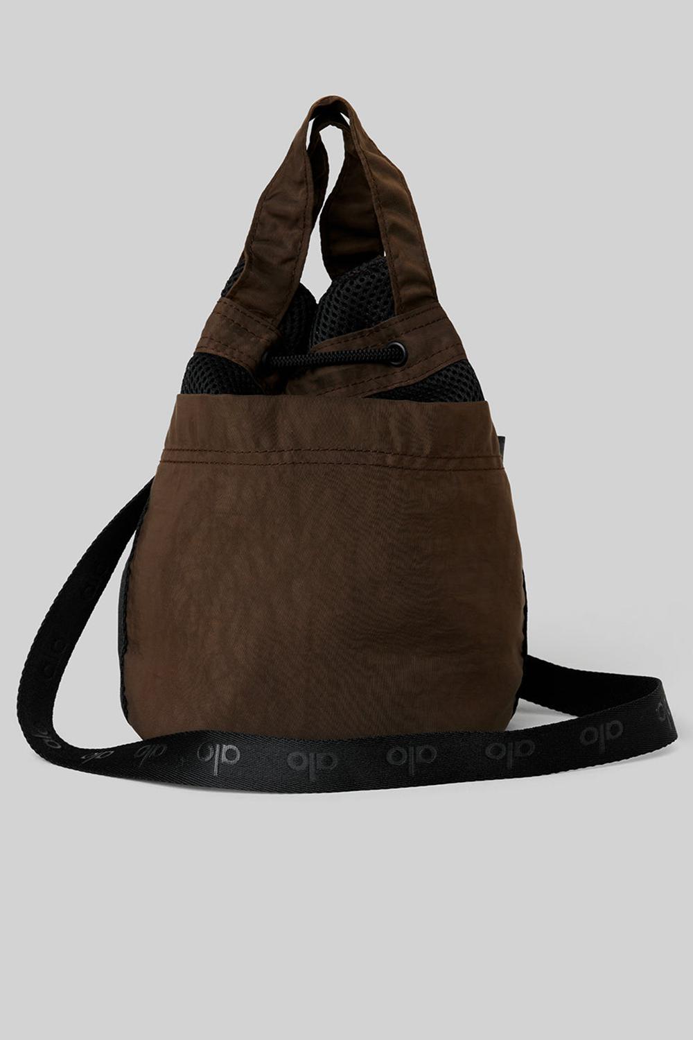 Espresso / Black Alo Yoga Cross Body Bucket Men Bags | KSA  ZSB425309