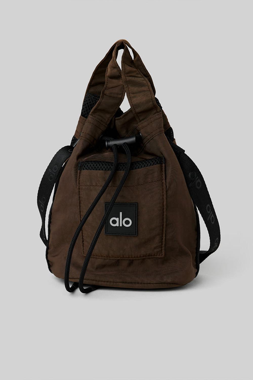 Espresso / Black Alo Yoga Cross Body Bucket Men Bags | KSA  ZSB425309