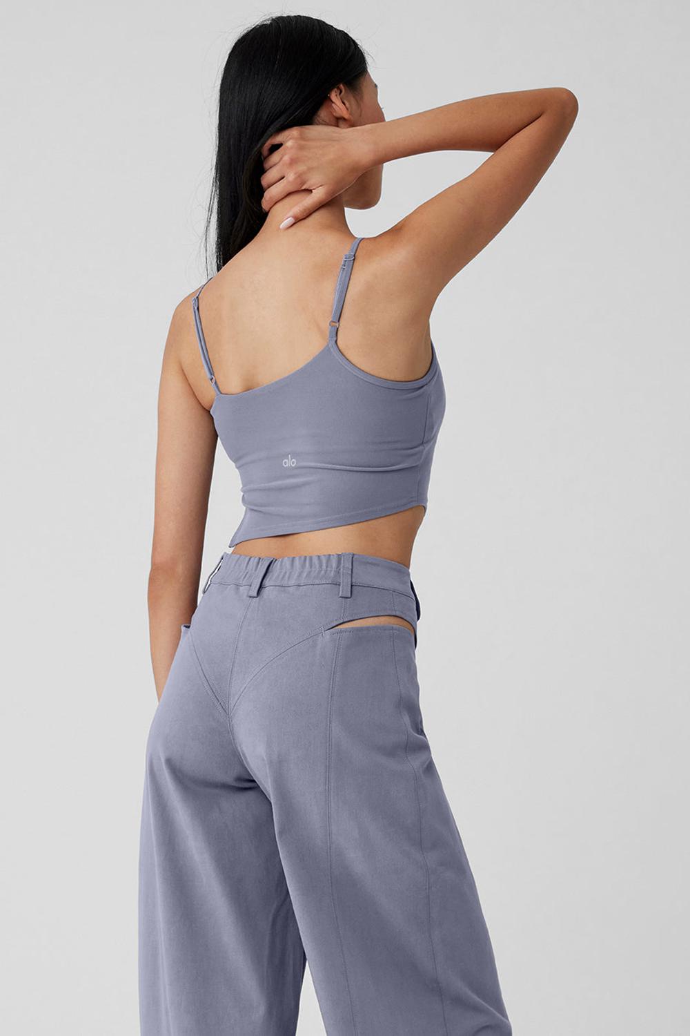 Fog Alo Yoga Alosoft All Night Women Tank | KSA  QSA892437
