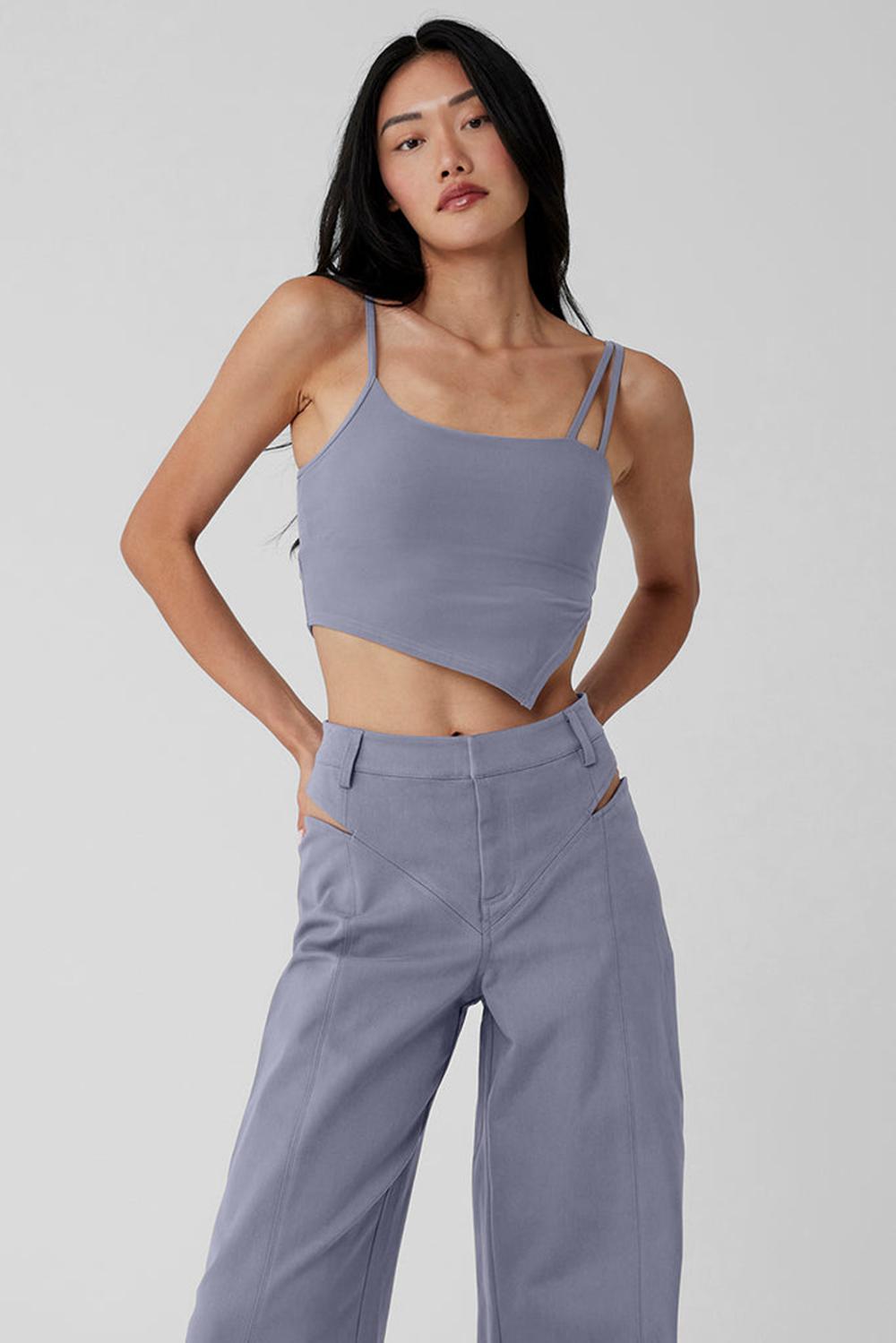 Fog Alo Yoga Alosoft All Night Women Tank | KSA  QSA892437