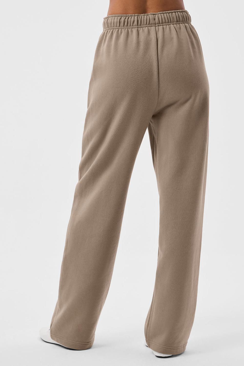 Gravel Alo Yoga Accolade Straight Leg Women Sweatpant | KSA  FYH452316