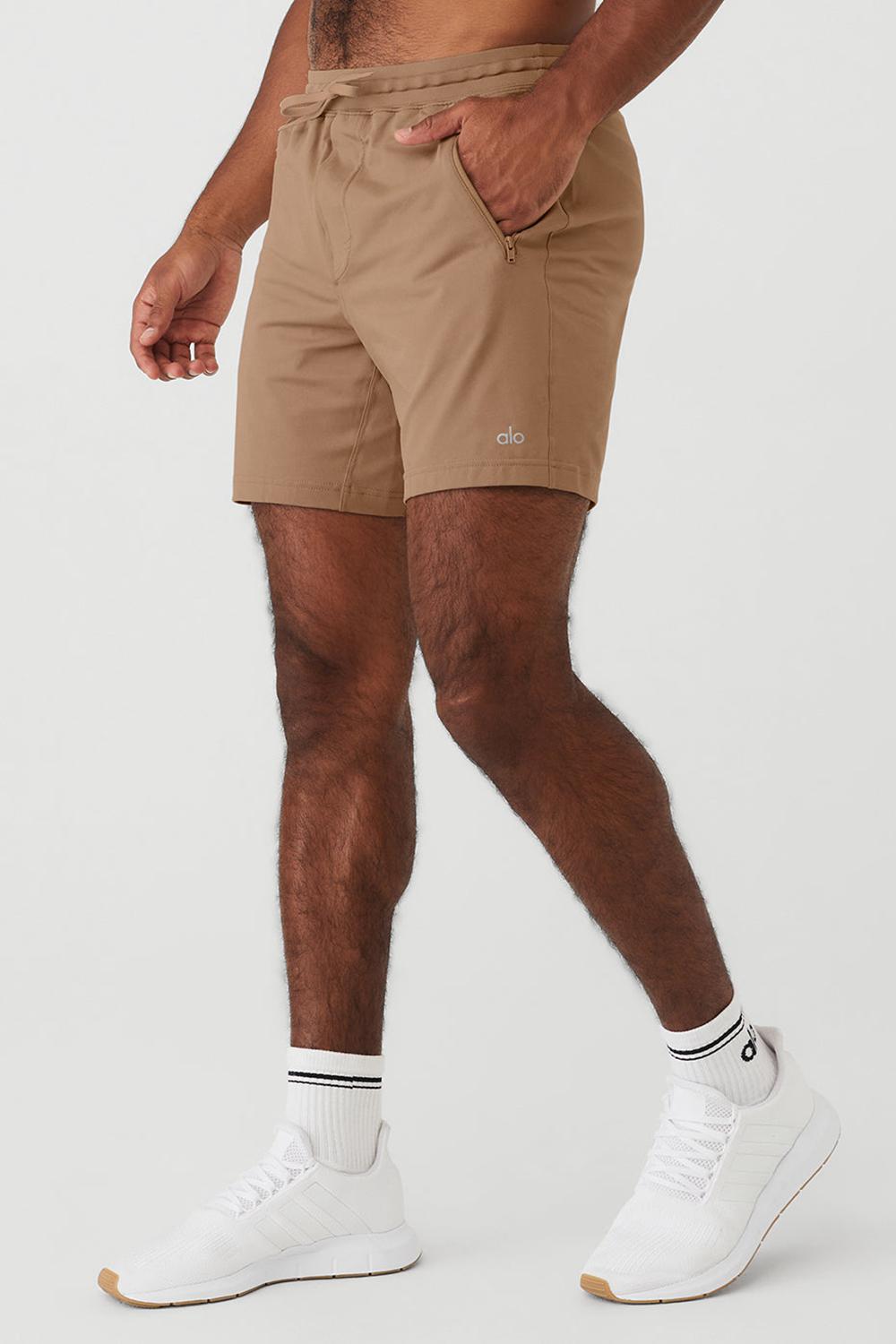 Gravel Alo Yoga Conquer Reform Men Short | KSA  XJL568401