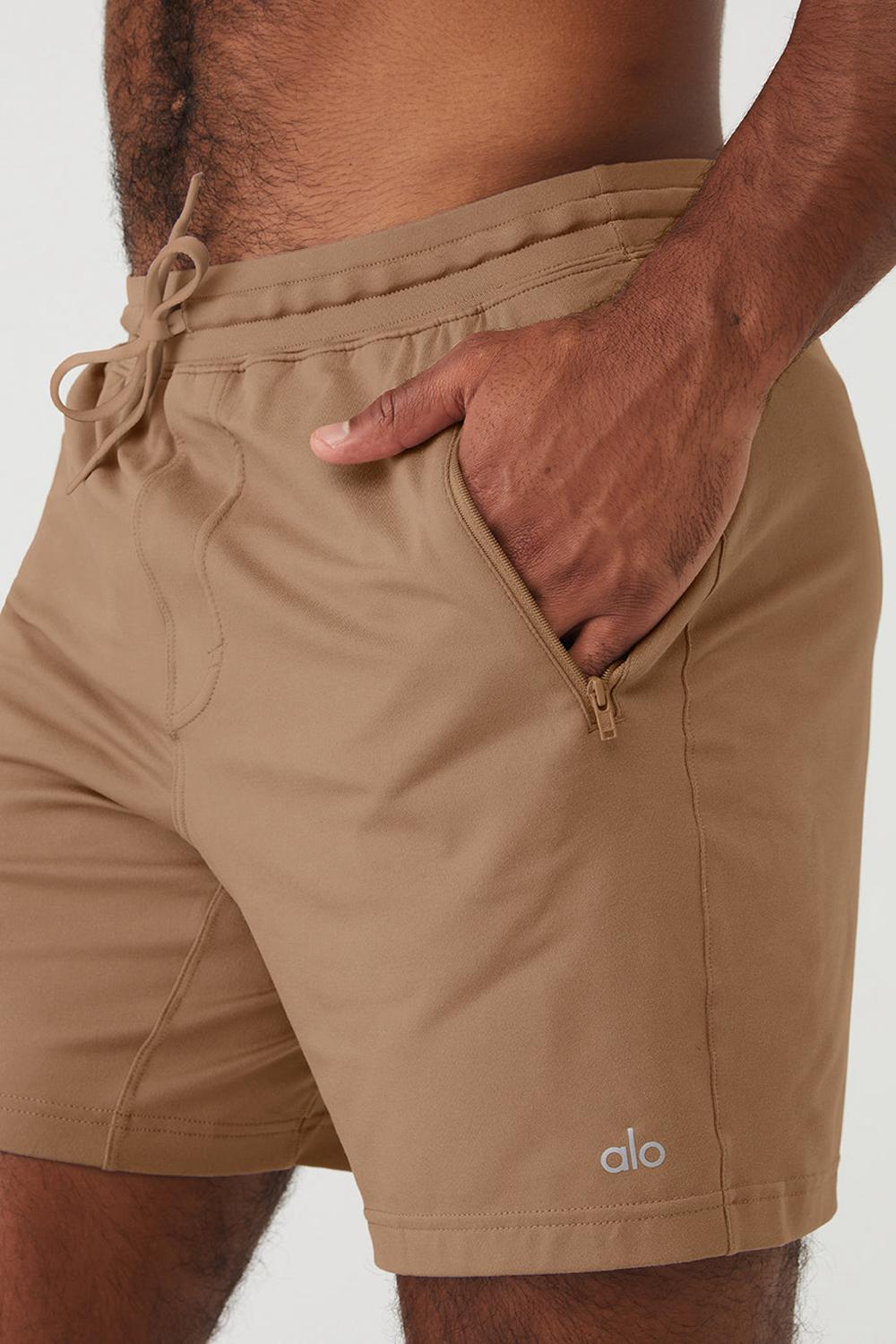 Gravel Alo Yoga Conquer Reform Men Short | KSA  XJL568401
