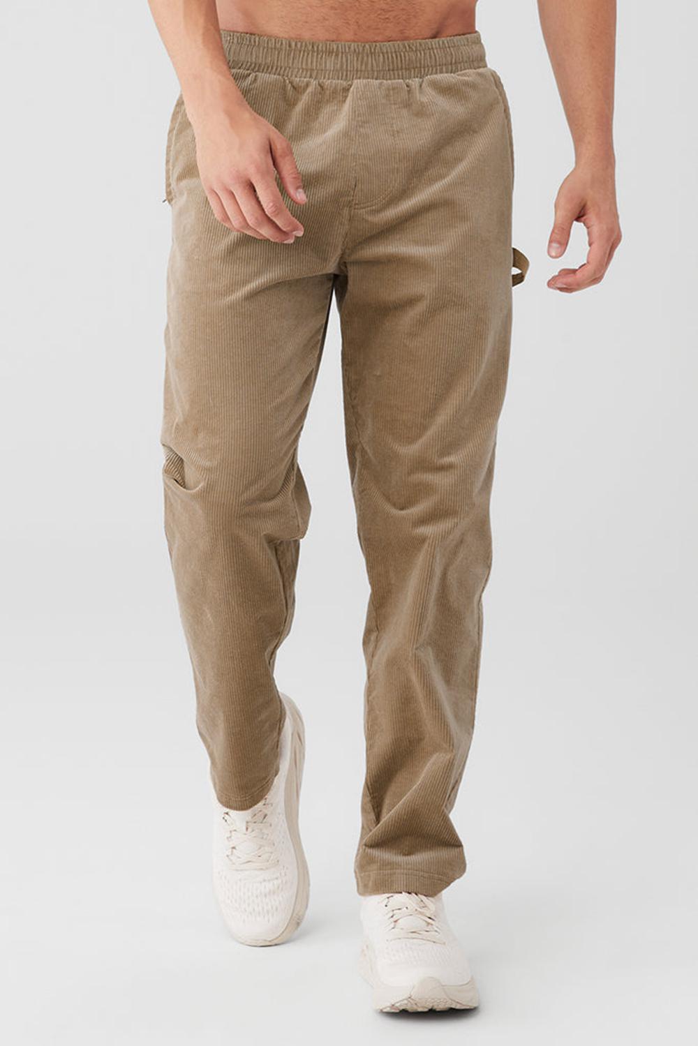 Gravel Alo Yoga Corduroy District Men Sweatpant | KSA  CSK507129