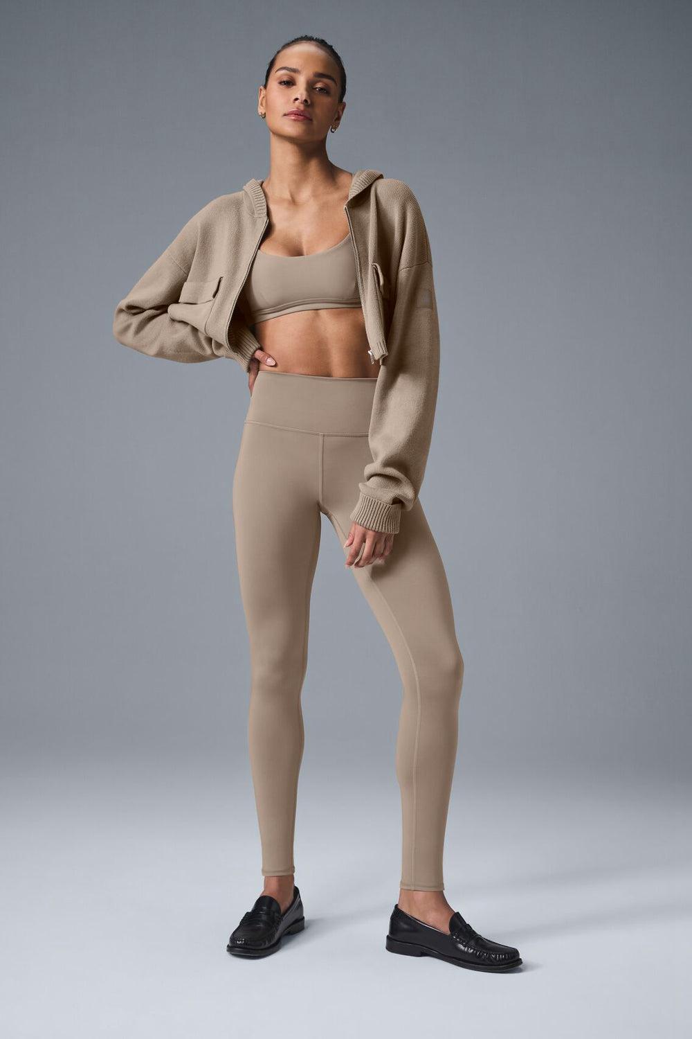 Gravel Alo Yoga High-Waist Airlift Women Legging | KSA  GVB485370