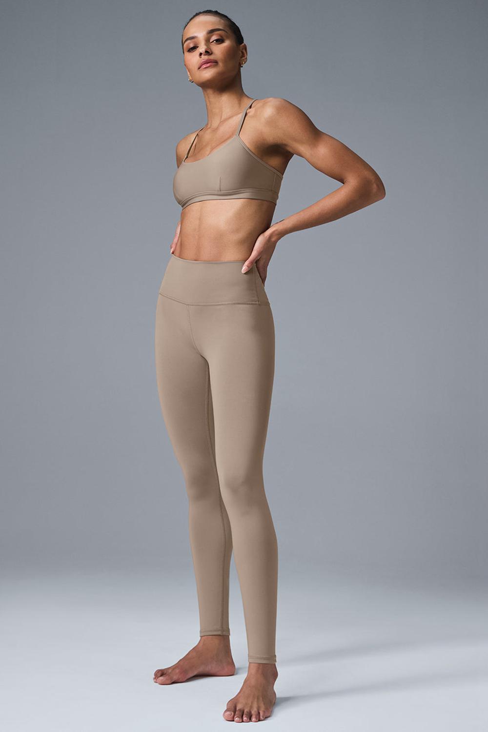 Gravel Alo Yoga High-Waist Airlift Women Legging | KSA  GVB485370