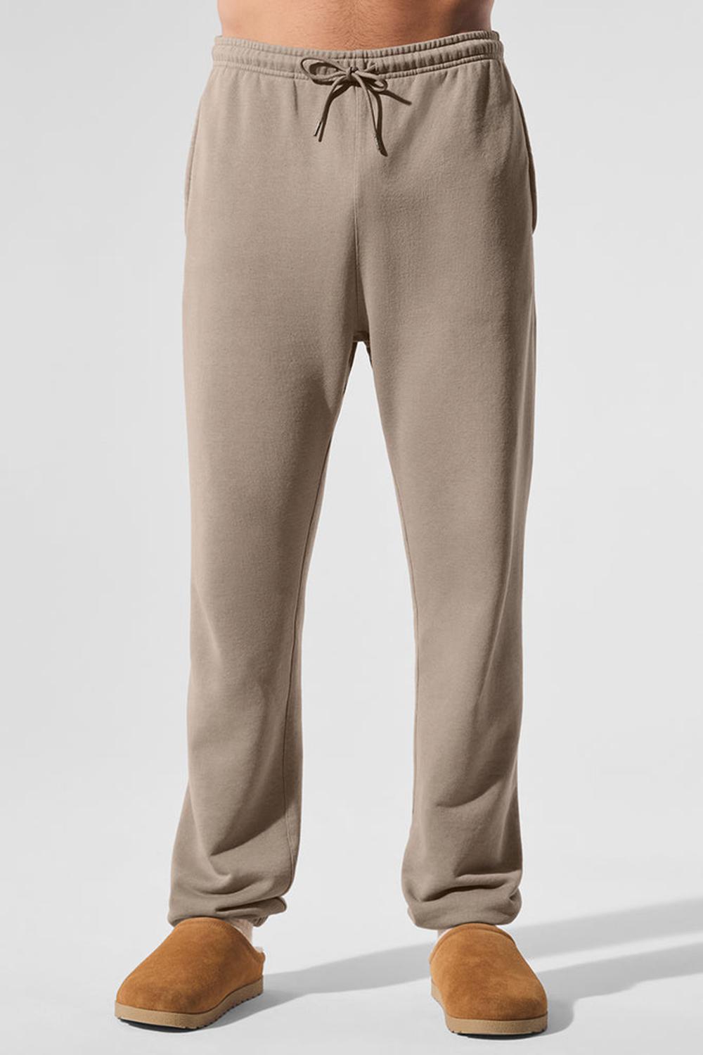 Gravel Wash Alo Yoga Chill Vintage Wash Men Sweatpant | KSA  UZL157380