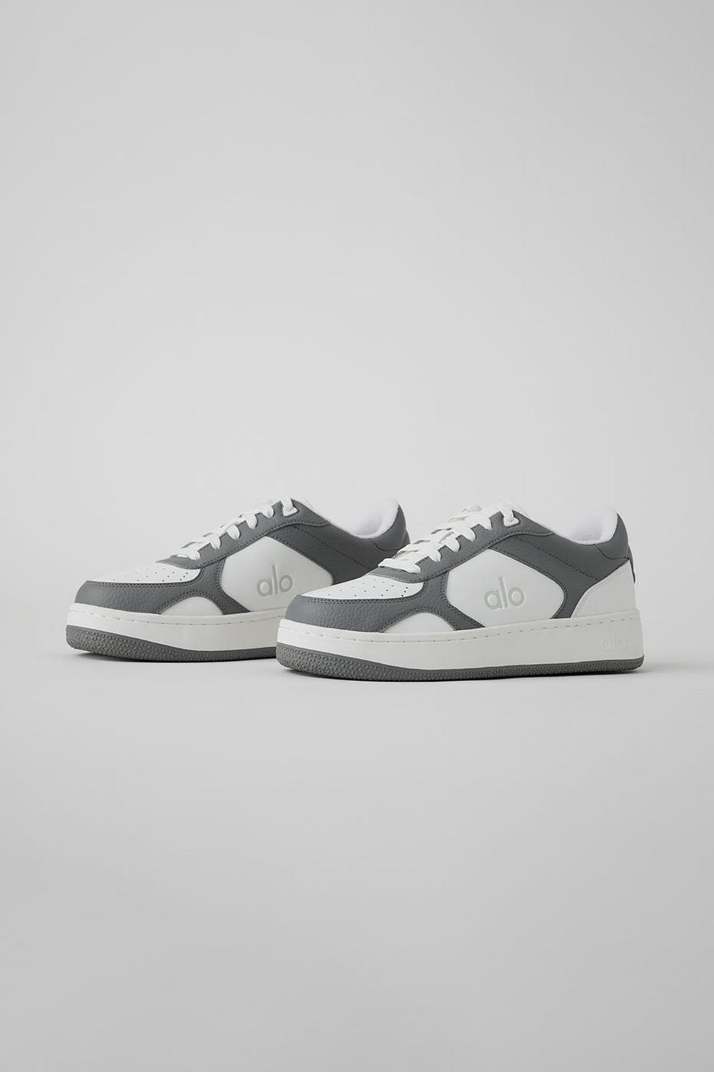 Grey / White Alo Yoga Recovery Mode Women Sneaker | KSA  TGP593216