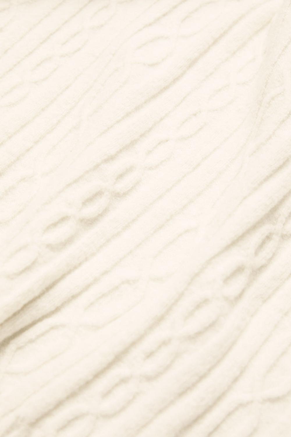 Ivory Alo Yoga Cable Knit Winter Bliss Mini Women Skirt | KSA  XER024976