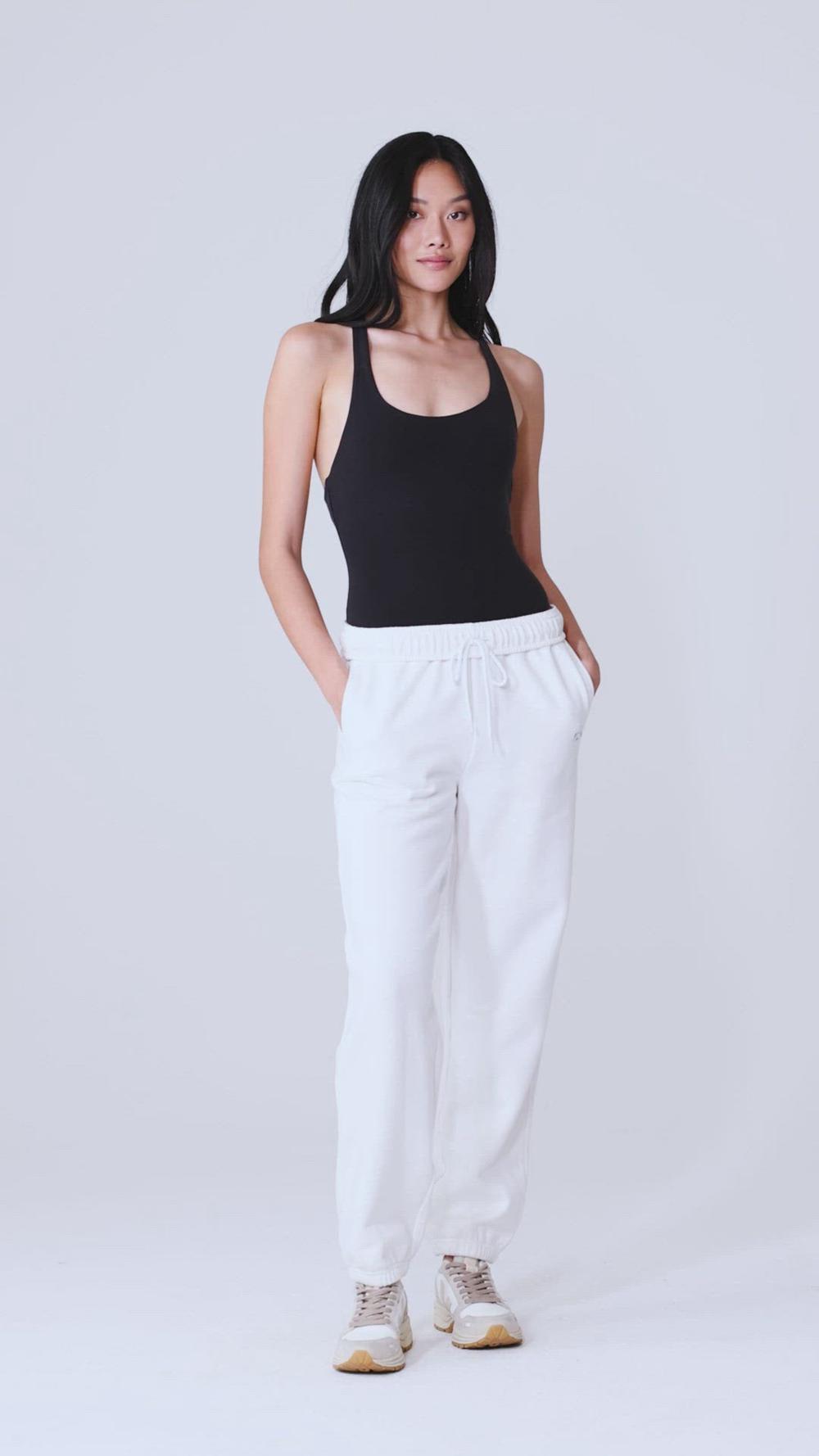 Ivory Alo Yoga Sleek Back Women Bodysuit | KSA  QWT726139