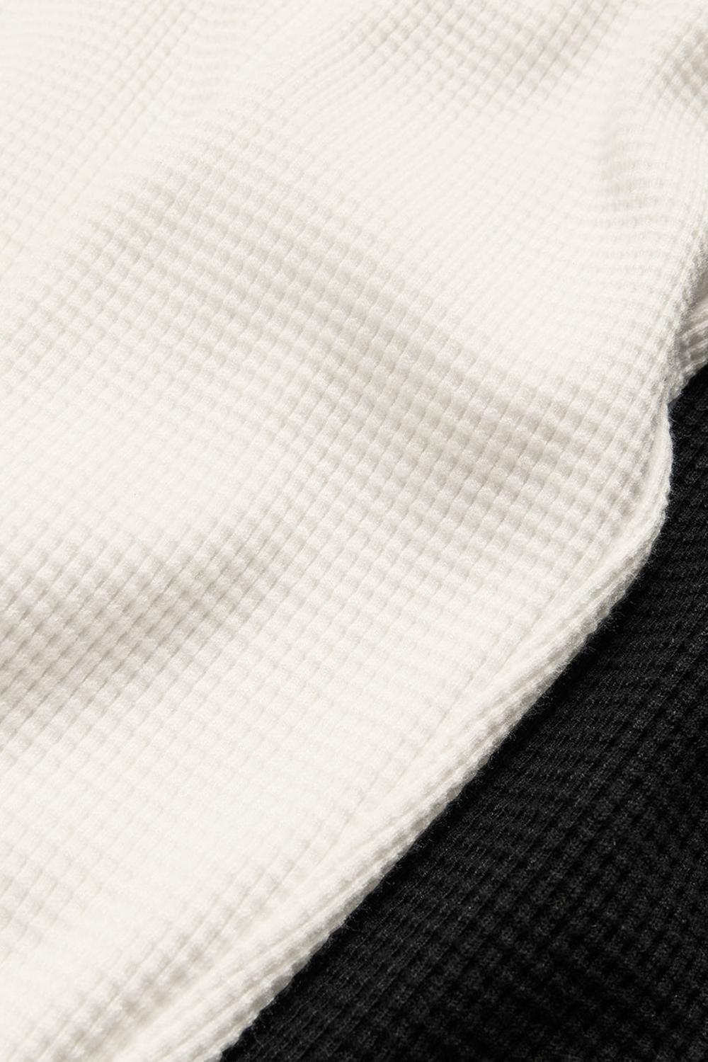 Ivory Alo Yoga Waffle Weekend Escape Women Bra | KSA  DHV659728
