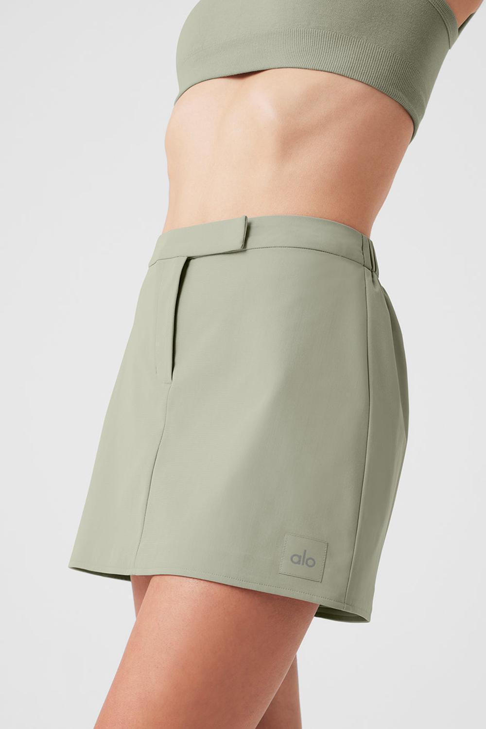 Limestone Alo Yoga High Speed Mini Women Skirt | KSA  XGV691734