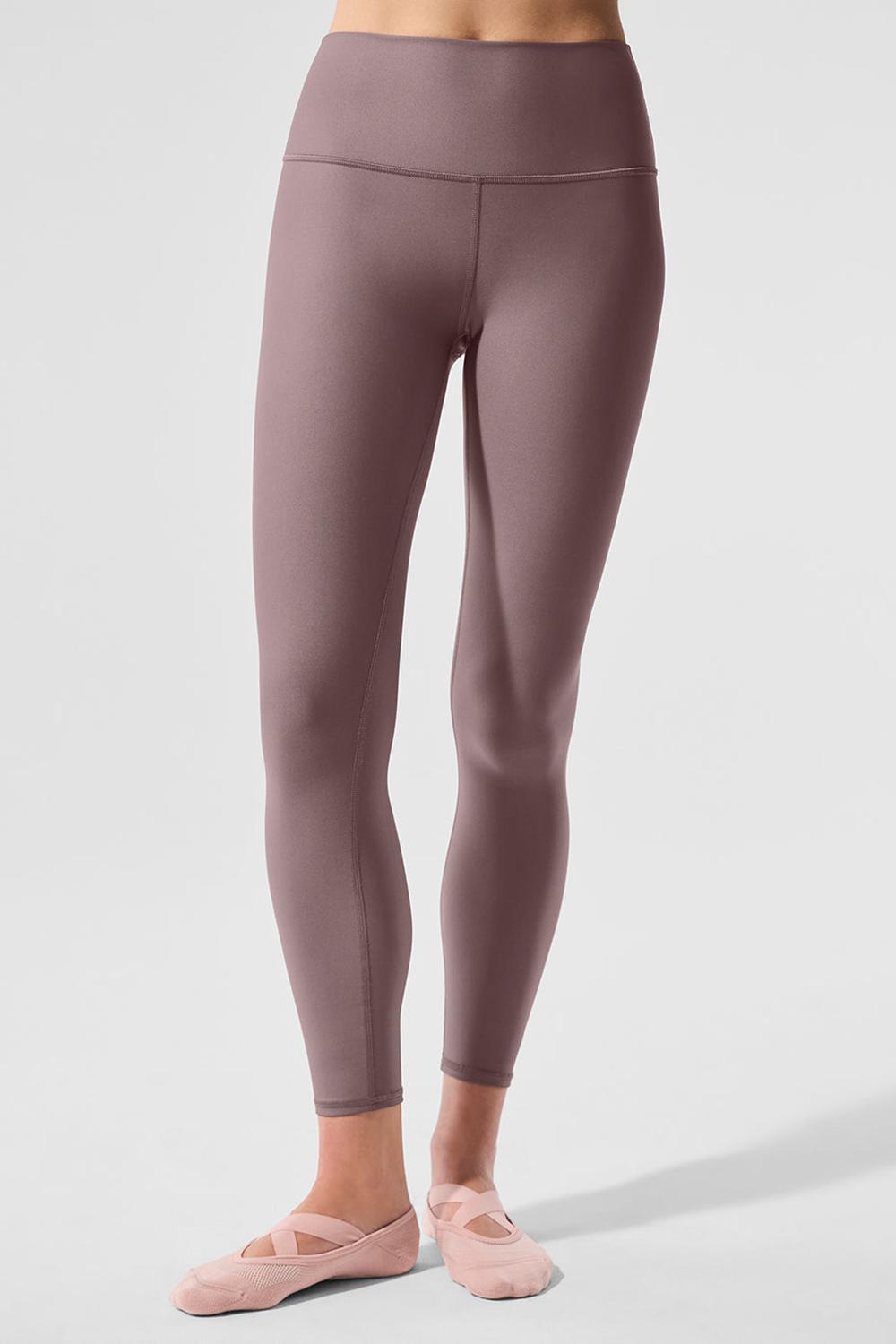 Mushroom Alo Yoga 7/8 High-Waist Airlift Women Legging | KSA  ERQ635840
