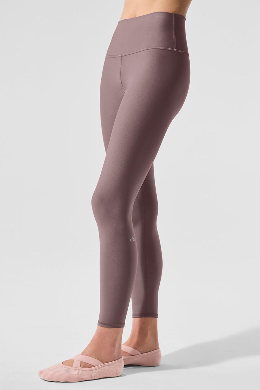 Mushroom Alo Yoga 7/8 High-Waist Airlift Women Legging | KSA  ERQ635840