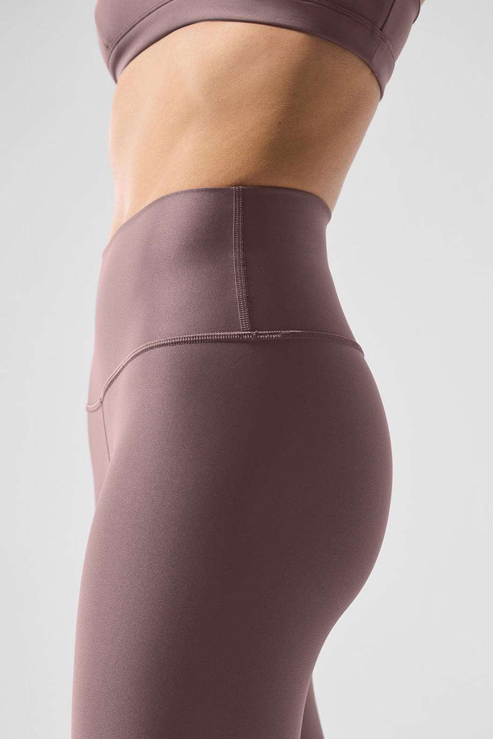 Mushroom Alo Yoga 7/8 High-Waist Airlift Women Legging | KSA  ERQ635840
