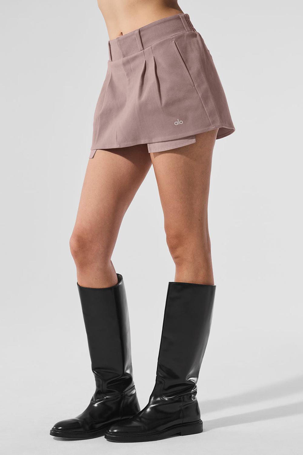 Mushroom Alo Yoga Good Days Mini Women Skirt | KSA  UDW342791