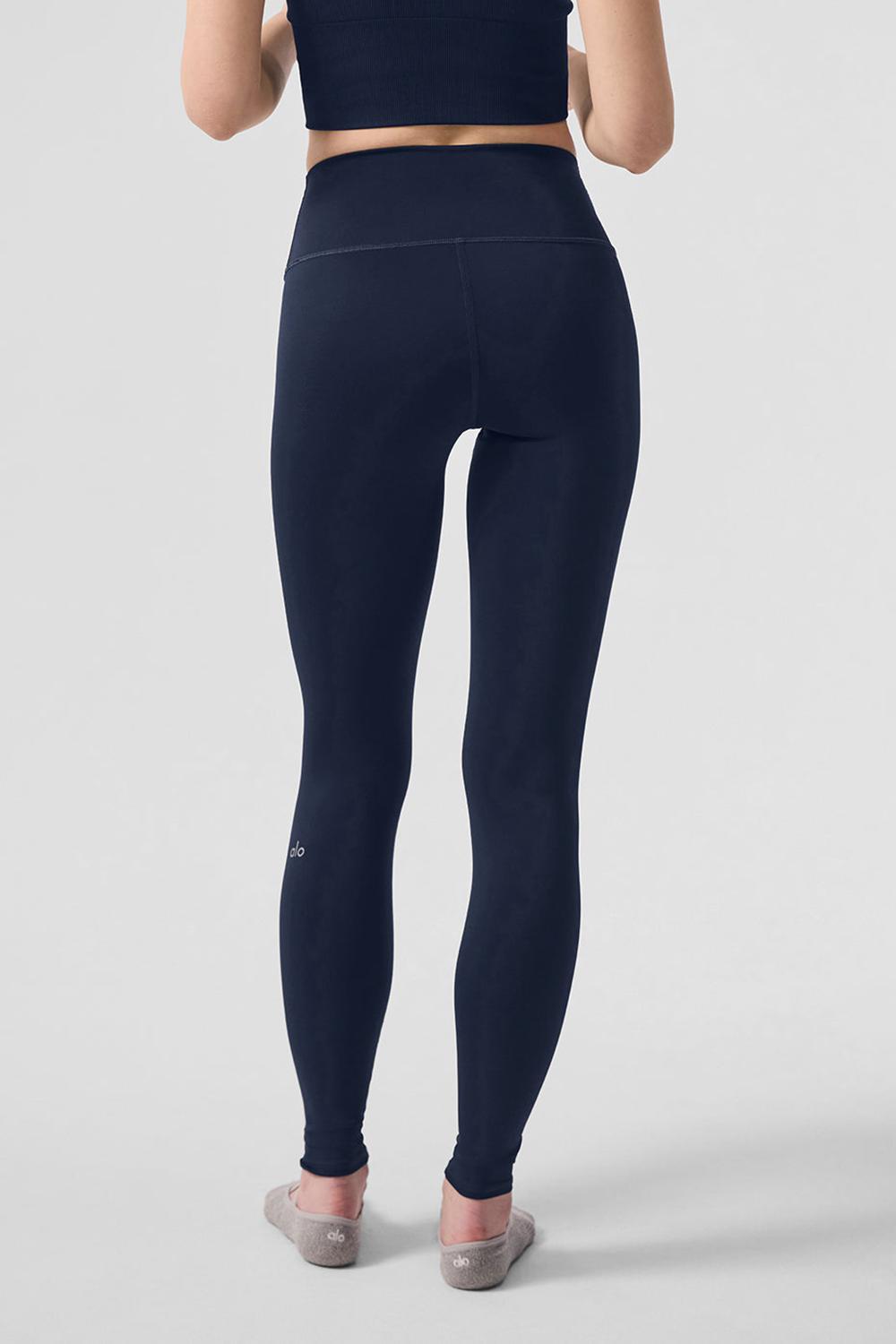 Navy Alo Yoga High-Waist Airlift Women Legging | KSA  QAW273158