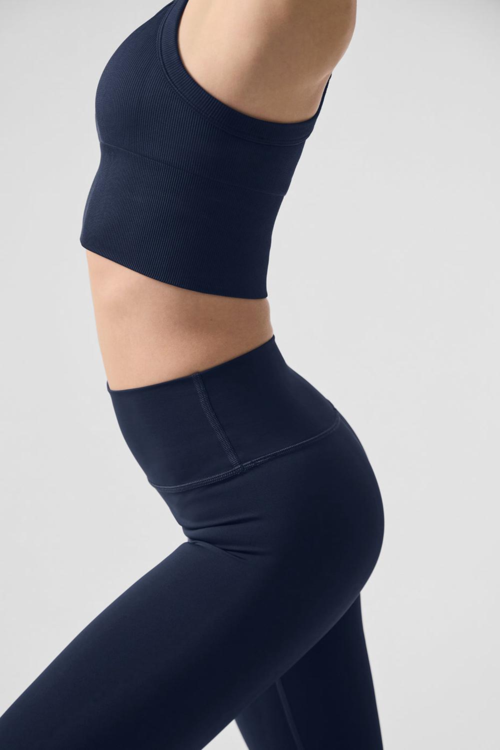 Navy Alo Yoga High-Waist Airlift Women Legging | KSA  QAW273158