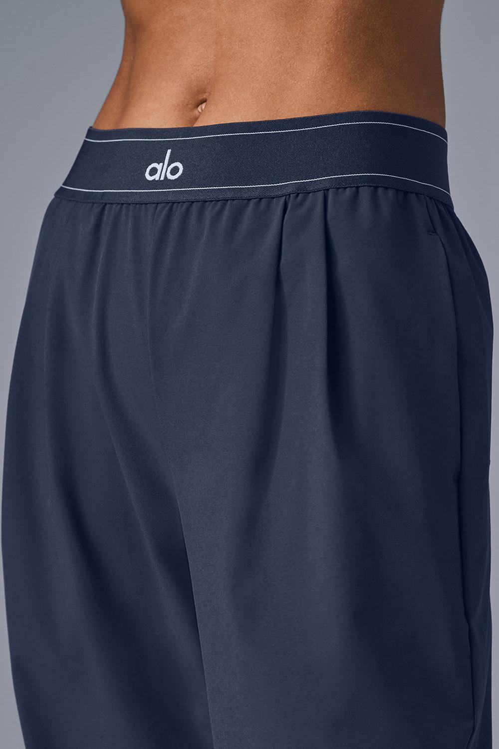 Navy Alo Yoga Suit Up (Long) Women Pant | KSA  UGD564310
