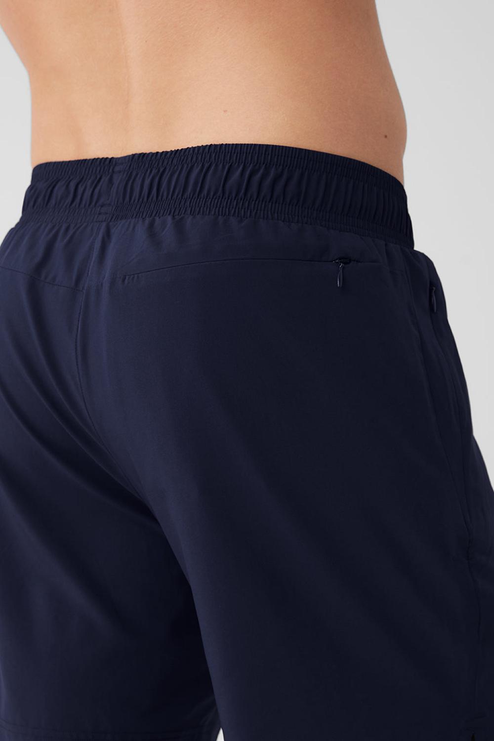 Navy / Black Alo Yoga 7'' Unity 2 In 1 Men Short | KSA  KYC285036