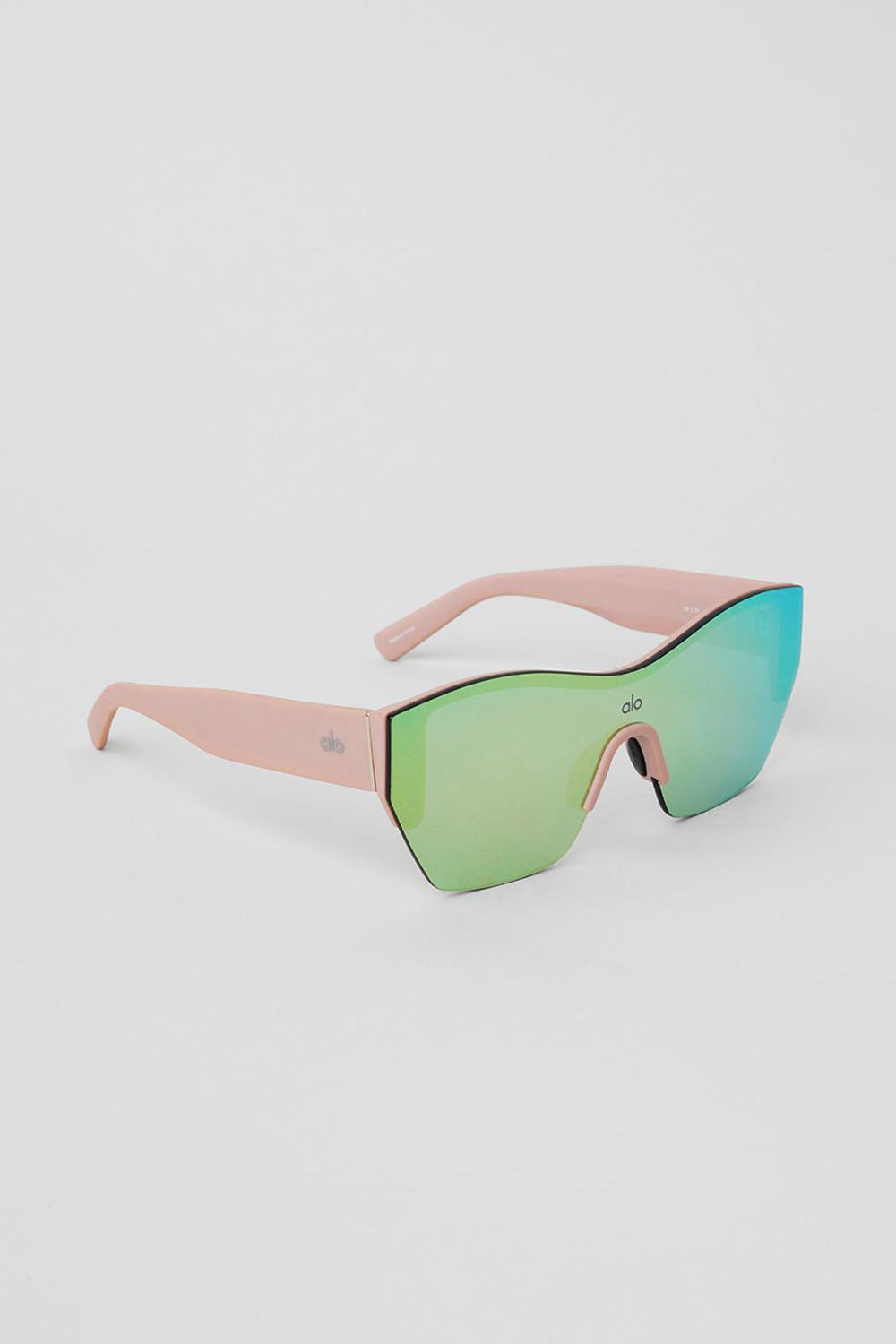 Pink Mirror / Pink Alo Yoga Stunner Men Sunglasses | KSA  GZV372604