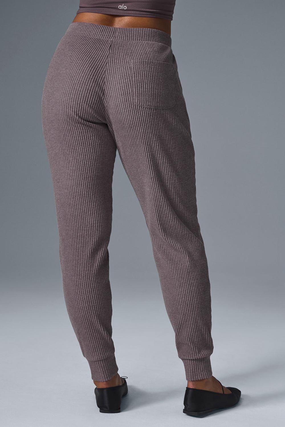 Raisinette Heather Alo Yoga Muse Women Sweatpant | KSA  FWN630192