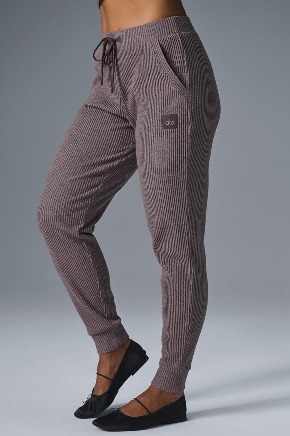 Raisinette Heather Alo Yoga Muse Women Sweatpant | KSA  FWN630192