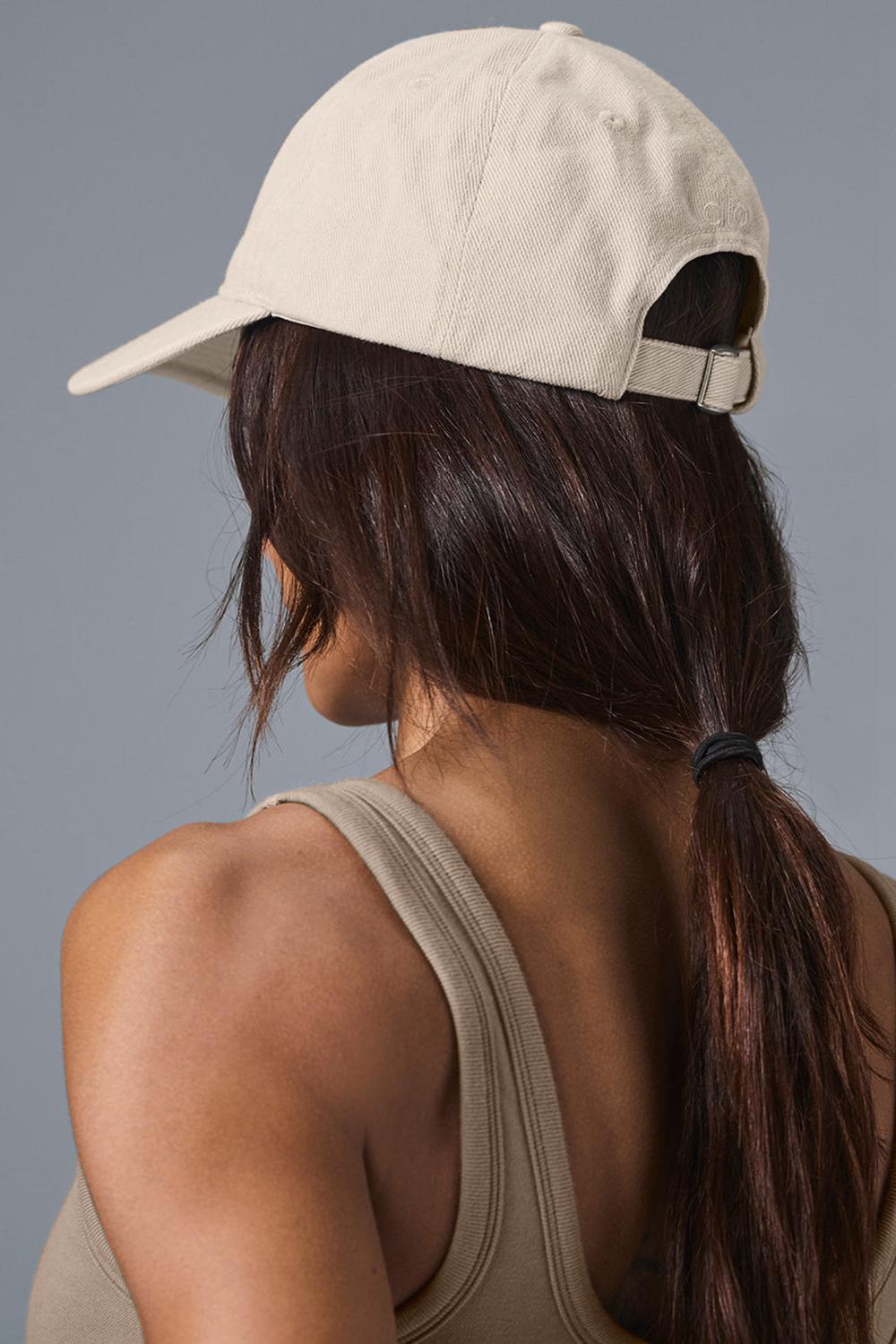 Sand Dollar Alo Yoga Washed Off-Duty Men Cap | KSA  PUF193568