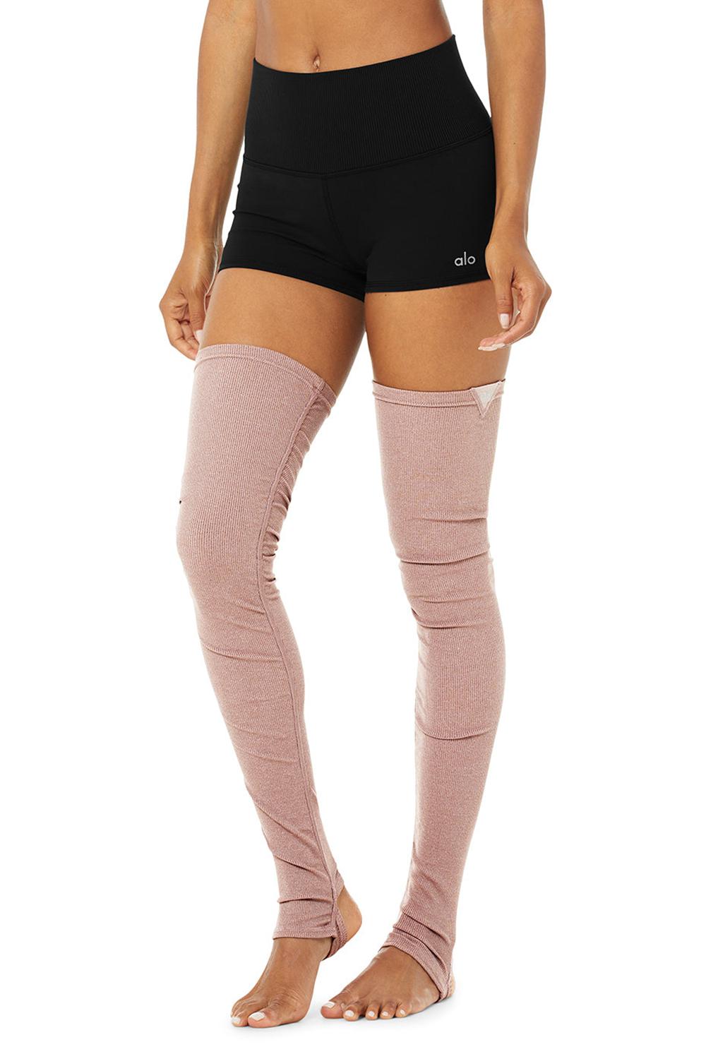 Smoky Quartz Heather Alo Yoga Goddess Accessories Women Leg Warmer | KSA  GWX713268