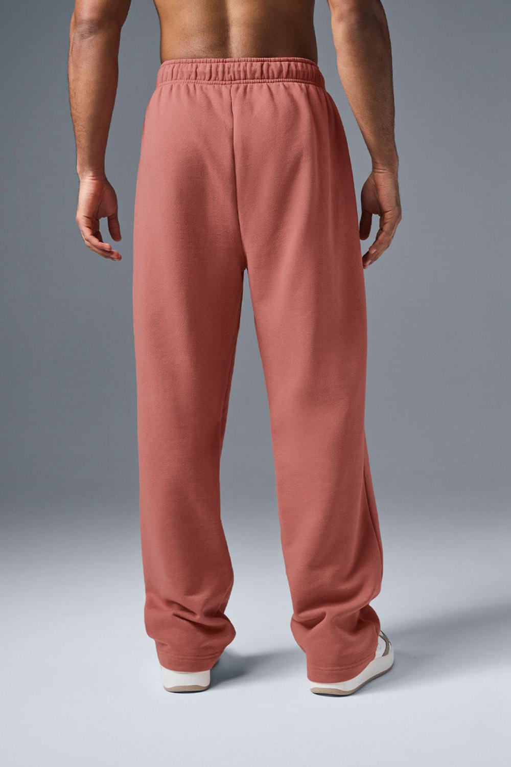 Soft Terracotta Alo Yoga Accolade Straight Leg Men Sweatpant | KSA  ARH476932