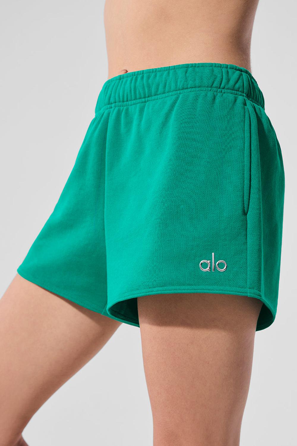 Spruce Green Alo Yoga Accolade Women Short | KSA  UOS492681