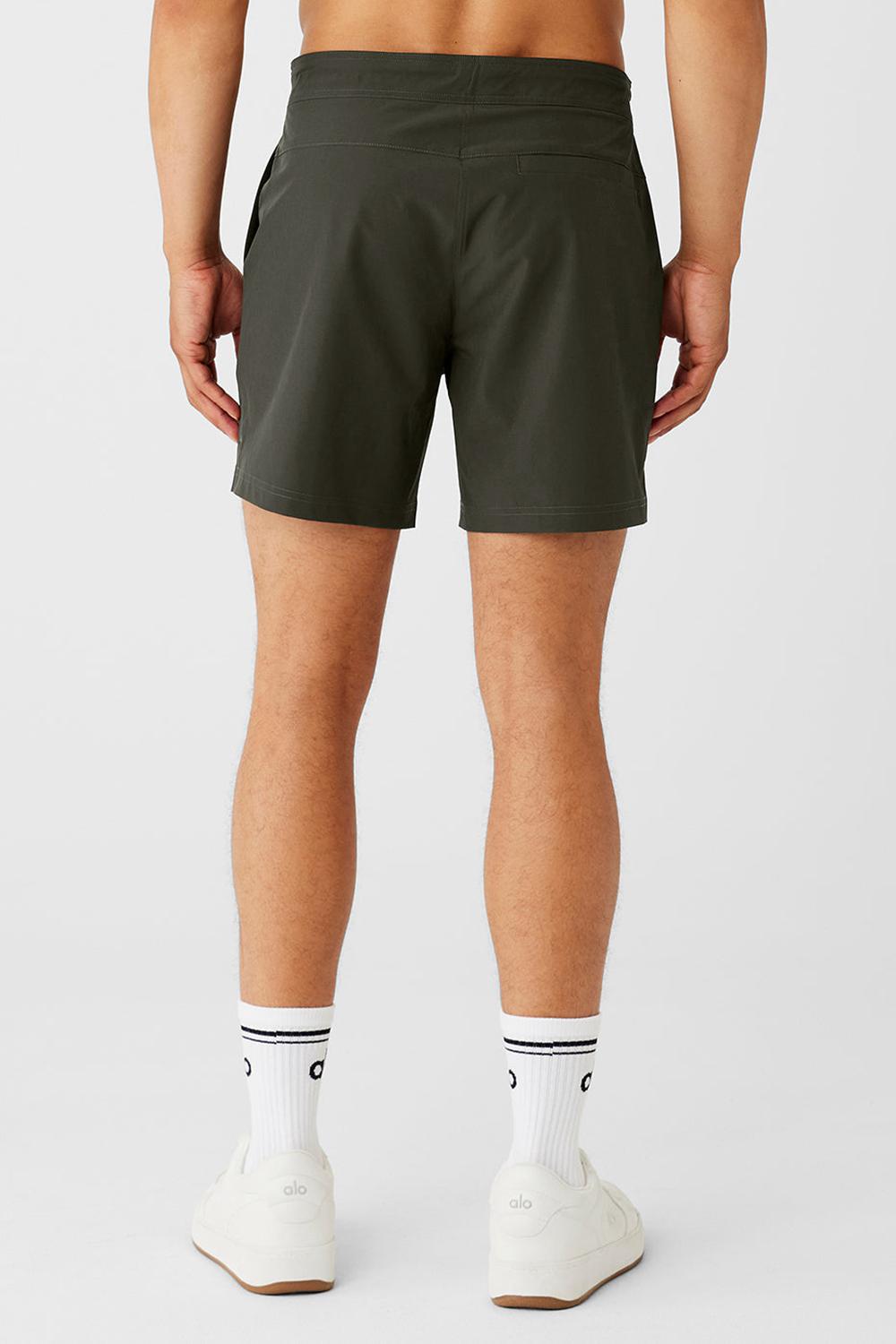 Stealth Green Alo Yoga 7'' Sport Men Short | KSA  LID051267