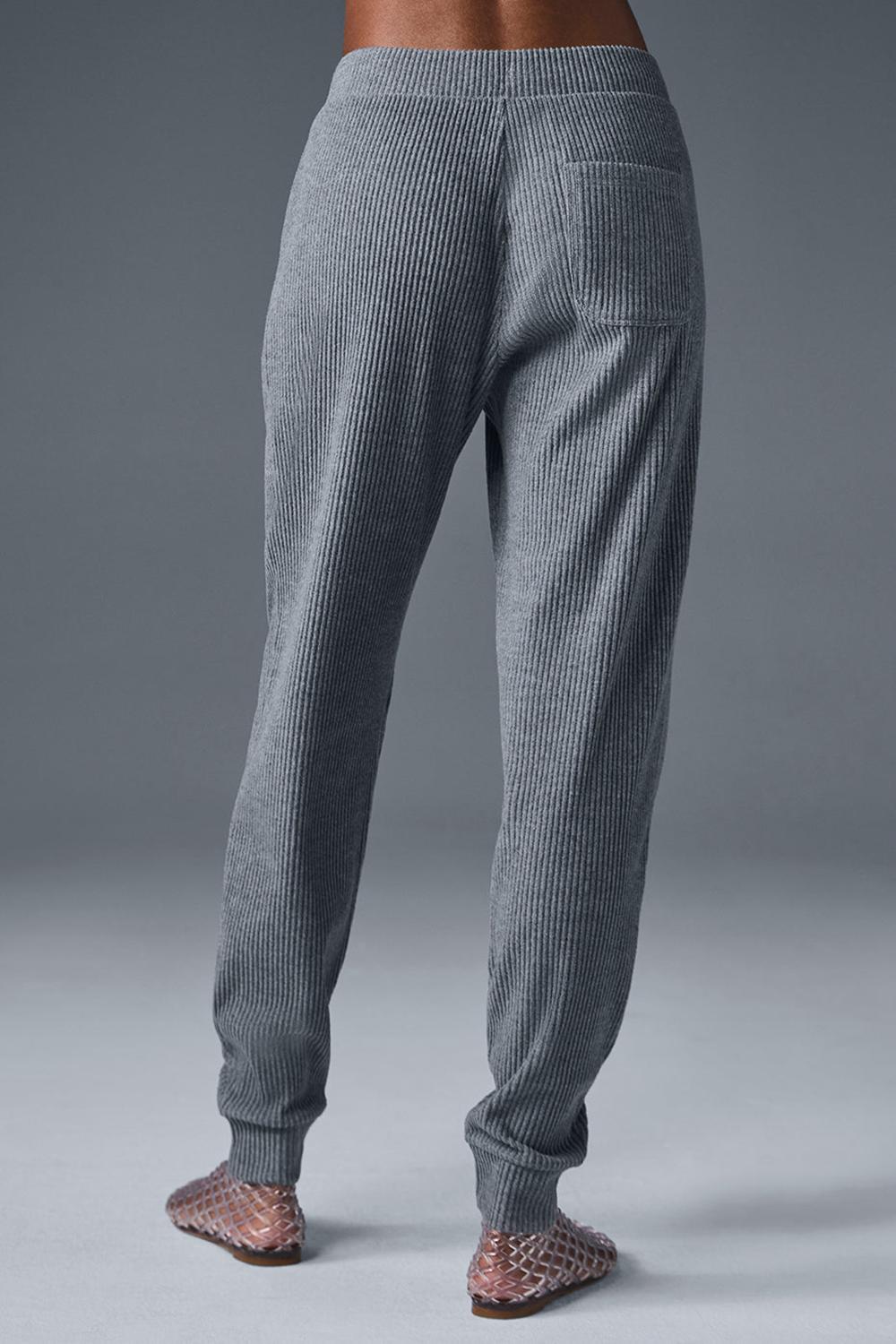 Steel Grey Heather Alo Yoga Muse Women Sweatpant | KSA  UYL065918