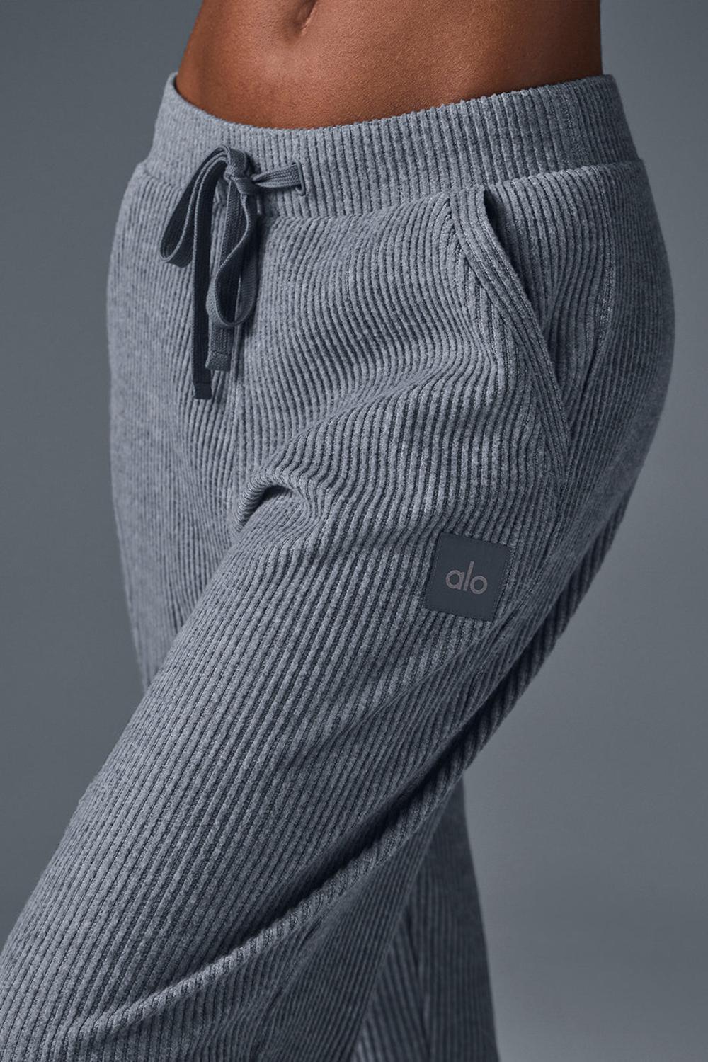 Steel Grey Heather Alo Yoga Muse Women Sweatpant | KSA  UYL065918