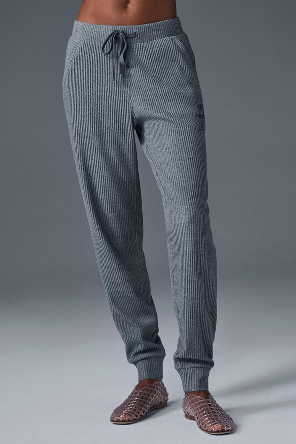 Steel Grey Heather Alo Yoga Muse Women Sweatpant | KSA  UYL065918