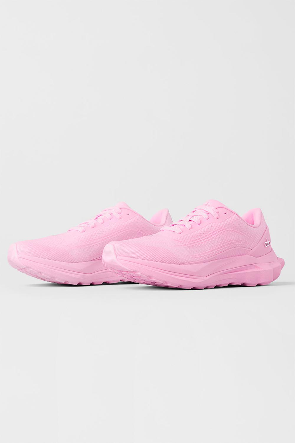 Sweet Pink Alo Yoga Women Runner | KSA  QAK621379