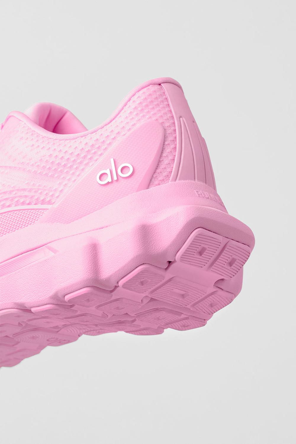 Sweet Pink Alo Yoga Women Runner | KSA  QAK621379