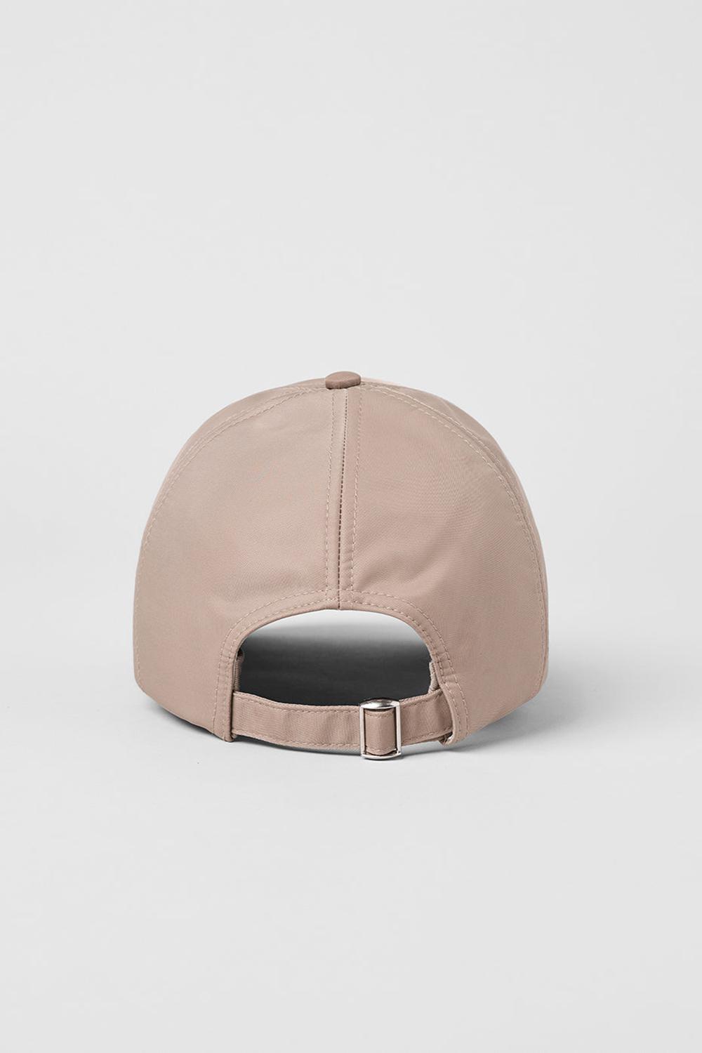 Taupe Satin Alo Yoga Satin Off-Duty Women Cap | KSA  YMI380674