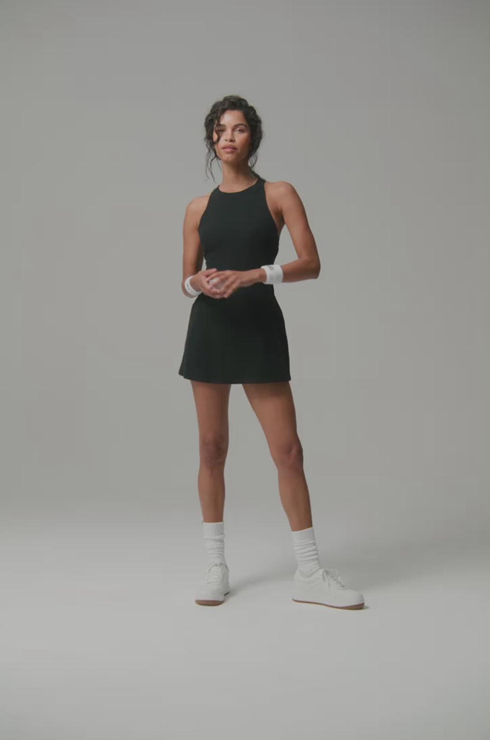 White Alo Yoga Alosoft Backspin Women Dress | KSA  KLT958374