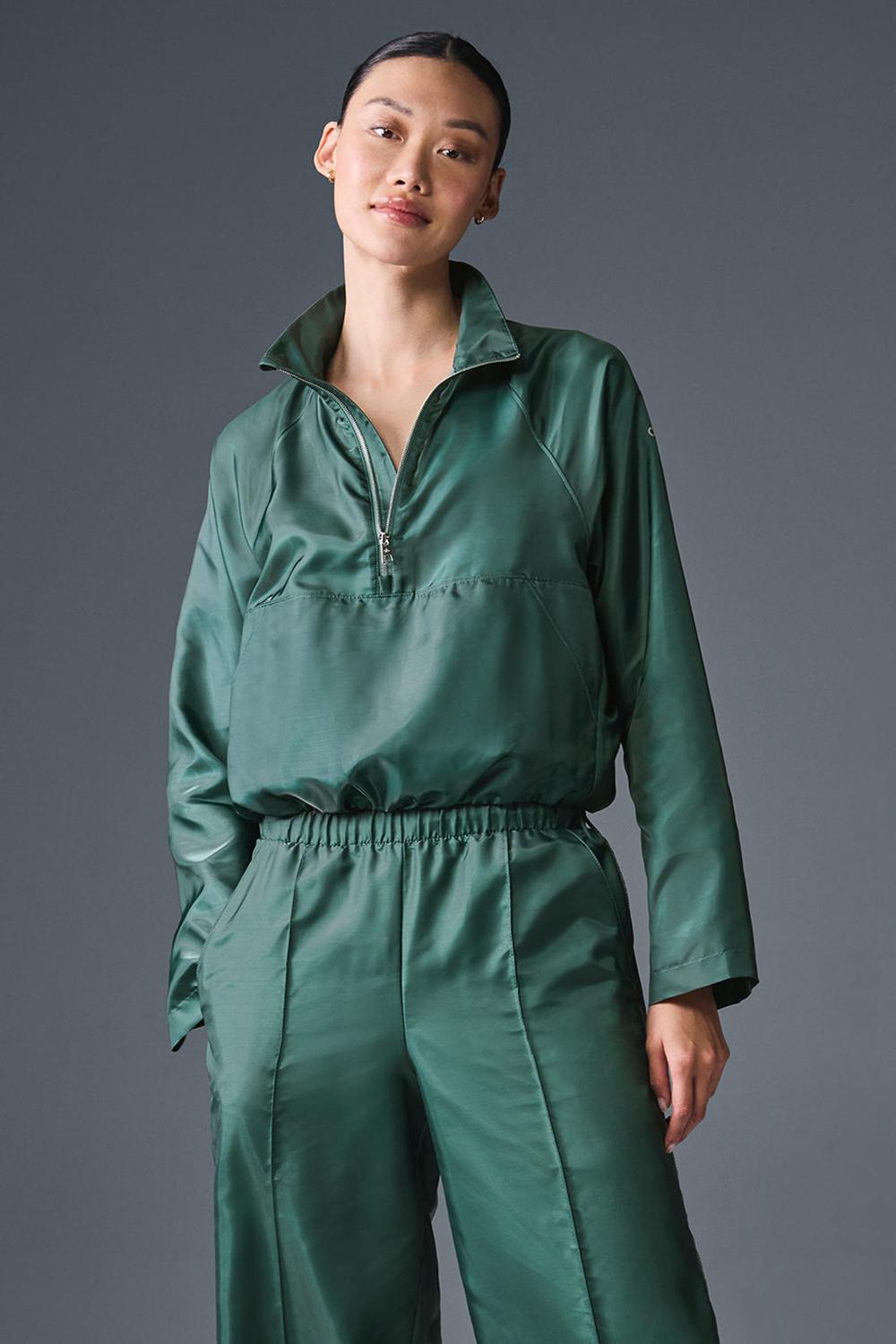 Winter Ivy Alo Yoga Cropped Afterglow Women Pullover | KSA  WXO304871